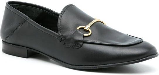 Sarah Chofakian Milao leather loafers Black