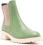 Sarah Chofakian Mirre leather ankle boots Green - Thumbnail 2