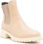 Sarah Chofakian Mirre leather ankle boots Neutrals - Thumbnail 2