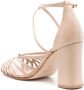 Sarah Chofakian Miuccia 75mm bow-detail sandals Neutrals - Thumbnail 3
