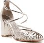 Sarah Chofakian Miuccia 90mm caged-design sandals Metallic - Thumbnail 2