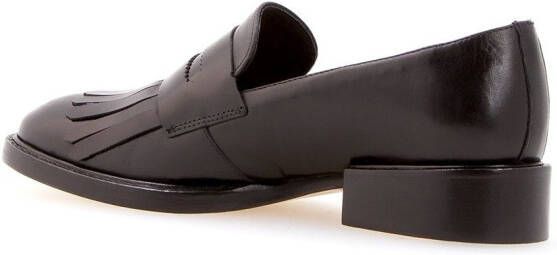 Sarah Chofakian Moma leather loafers Black