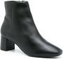 Sarah Chofakian Mount block-heel boots Black - Thumbnail 2