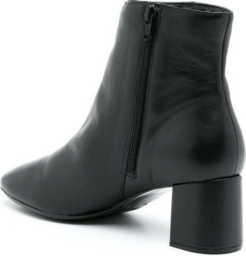 Sarah Chofakian Mount block-heel boots Black