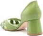 Sarah Chofakian multi-way strap heeled sandals Green - Thumbnail 3
