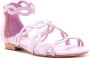 Sarah Chofakian Naomi II flat sandals Purple - Thumbnail 2
