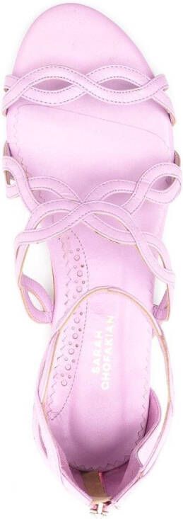 Sarah Chofakian Naomi II flat sandals Purple
