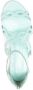 Sarah Chofakian Naomi leather flat sandals Blue - Thumbnail 4