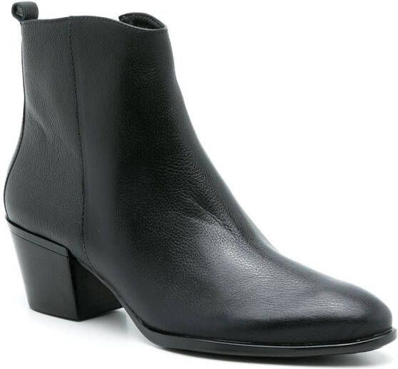 Sarah Chofakian Nicolo leather boots Black