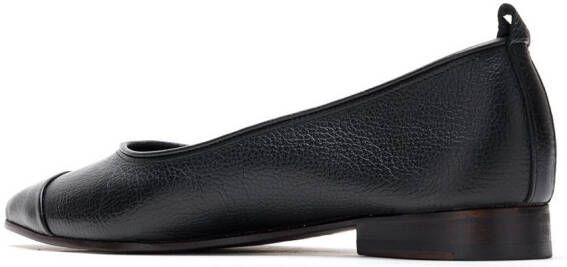 Sarah Chofakian Nuage leather ballerinas Black