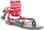 Sarah Chofakian Ocean flat sandals Blue - Thumbnail 2