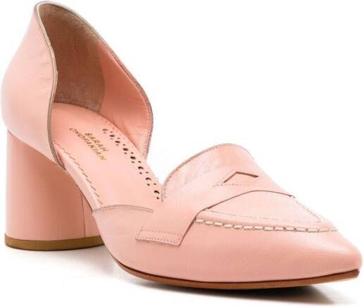 Sarah Chofakian Perry pointed-toe 65mm pumps Pink
