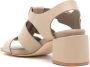 Sarah Chofakian Ponteils 45mm leather sandals Neutrals - Thumbnail 3