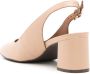 Sarah Chofakian Quartier 40mm leather pumps Neutrals - Thumbnail 3