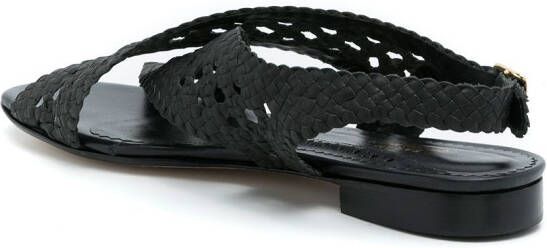 Sarah Chofakian Rasteria open-toe sandals Black