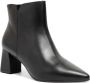 Sarah Chofakian Rebecca 55m leather boots Black - Thumbnail 2