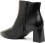 Sarah Chofakian Rebecca 55m leather boots Black - Thumbnail 3