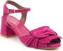 Sarah Chofakian Riviera fringed-flap sandals Pink - Thumbnail 2