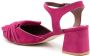Sarah Chofakian Riviera fringed-flap sandals Pink - Thumbnail 3