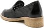 Sarah Chofakian Ronnie perforated loafers Black - Thumbnail 3