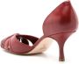 Sarah Chofakian round-toe 70mm pumps Red - Thumbnail 4
