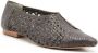 Sarah Chofakian Sapatilha Mykonos woven ballerina shoes Grey - Thumbnail 2