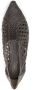 Sarah Chofakian Sapatilha Mykonos woven ballerina shoes Grey - Thumbnail 4