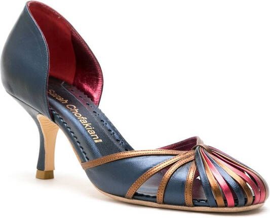 Sarah Chofakian Sarah leather shoes Blue