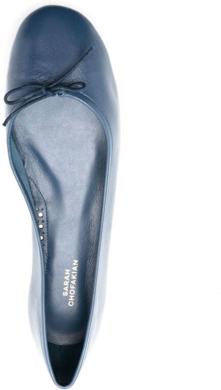Sarah Chofakian Sarita ballerina shoes Blue