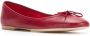 Sarah Chofakian Sarita leather ballerina shoes Red - Thumbnail 2