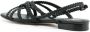 Sarah Chofakian Sea flat sandals Black - Thumbnail 3