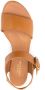 Sarah Chofakian Sta Monica leather sandals Brown - Thumbnail 4