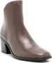 Sarah Chofakian Tilly 40mm square-toe boots Grey - Thumbnail 2