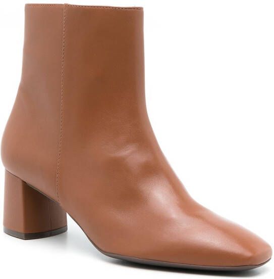 Sarah Chofakian Torquay leather boots Brown