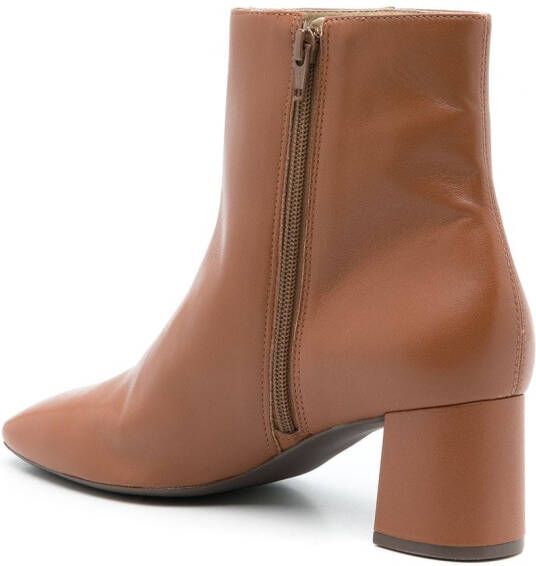 Sarah Chofakian Torquay leather boots Brown