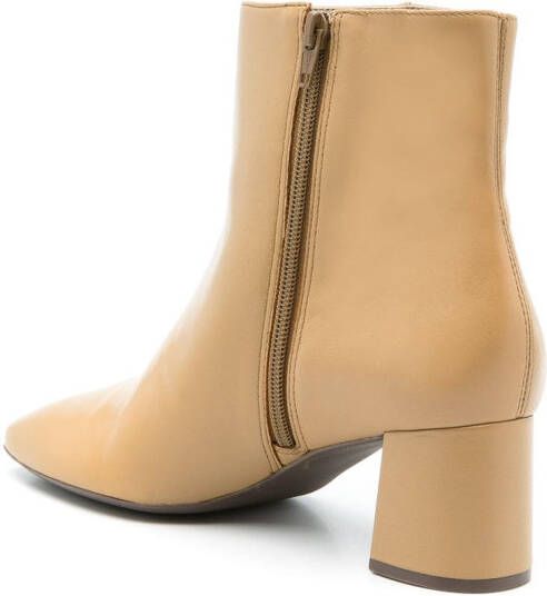 Sarah Chofakian Torquay leather boots Neutrals