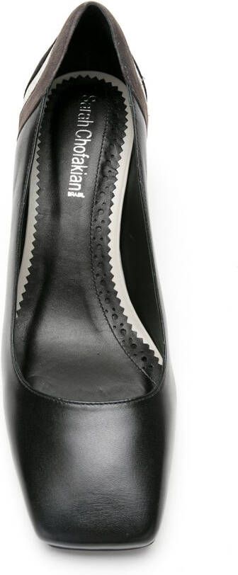 Sarah Chofakian Treasure leather shoes Black