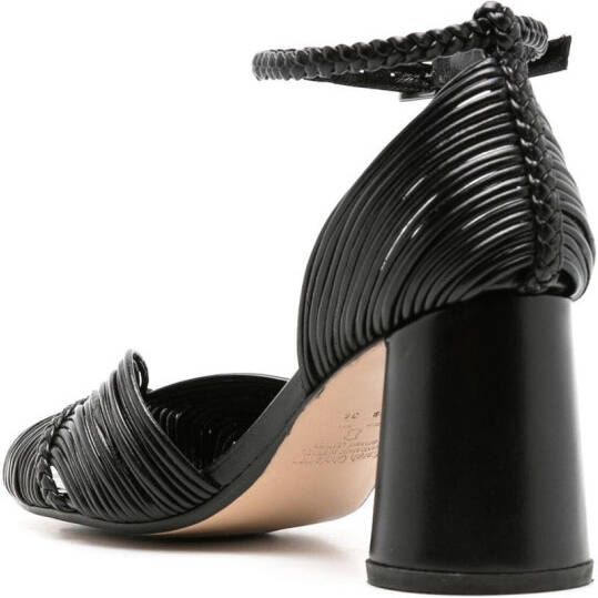 Sarah Chofakian Twiggy thin-straps sandals Black