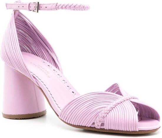 Sarah Chofakian Twiggy thin-straps sandals Purple