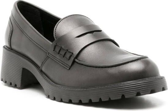 Sarah Chofakian Ully 45mm leather loafers Black