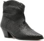 Sarah Chofakian Valentina interwoven leather boots Black - Thumbnail 2