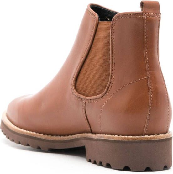 Sarah Chofakian Vendome leather Chelsea boots Brown