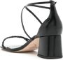 Sarah Chofakian Windsor 40mm strappy sandals Black - Thumbnail 3