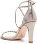 Sarah Chofakian Windsor 75mm metallic-effect sandals - Thumbnail 3