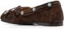 Sartore 10mm bow-detail suede loafers Brown - Thumbnail 3