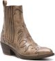 Sartore 45mm leather cowboy boots Brown - Thumbnail 2
