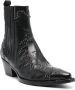 Sartore 45mm stud-detail leather boots Black - Thumbnail 2