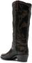 Sartore 45mm western knee-high leather boots Black - Thumbnail 3