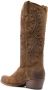 Sartore 45mm Western-style suede boots Brown - Thumbnail 3