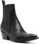 Sartore 50mm stud-detailing leather boots Black - Thumbnail 2